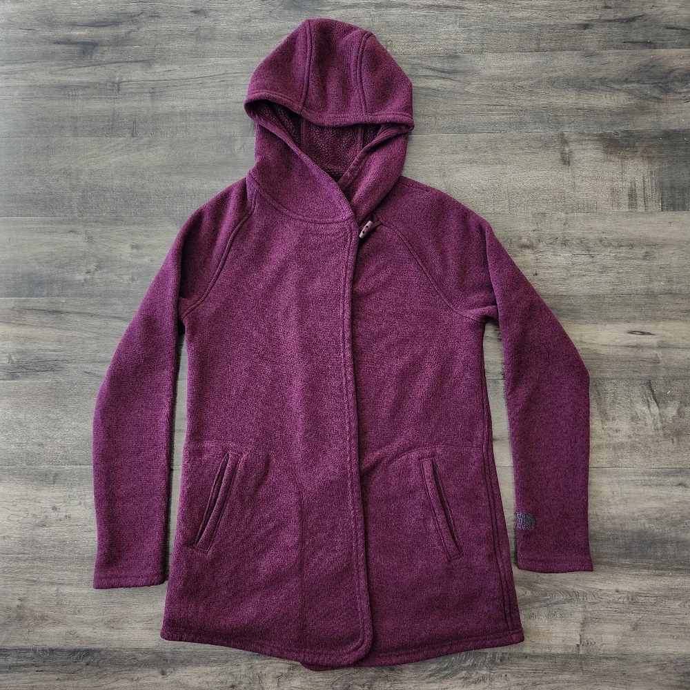 The North Face Crescent Wrap Sweater Hooded Women's Small - Picture 8 of 15